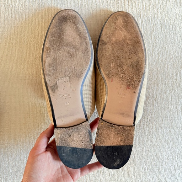 Gucci Princetown Canvas Mules Horsebit Size 40 - Picture 7 of 7